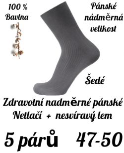 Pánské nadměrné ponožky