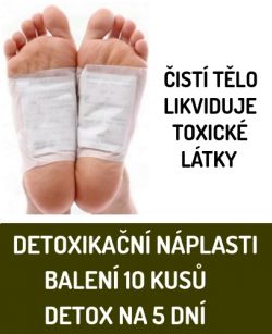 Detoxikační náplasti na nohy