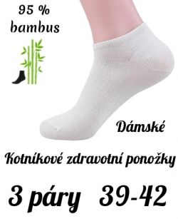 Bambusové ponožky zdravotní